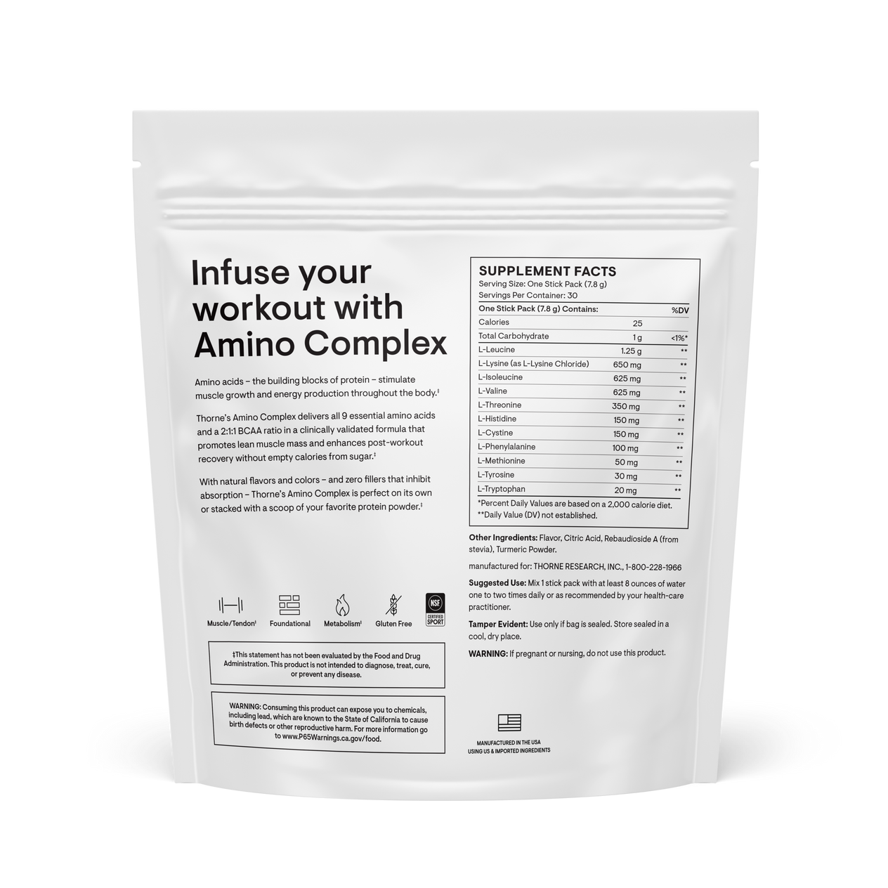 Amino Complex - Travel Packs