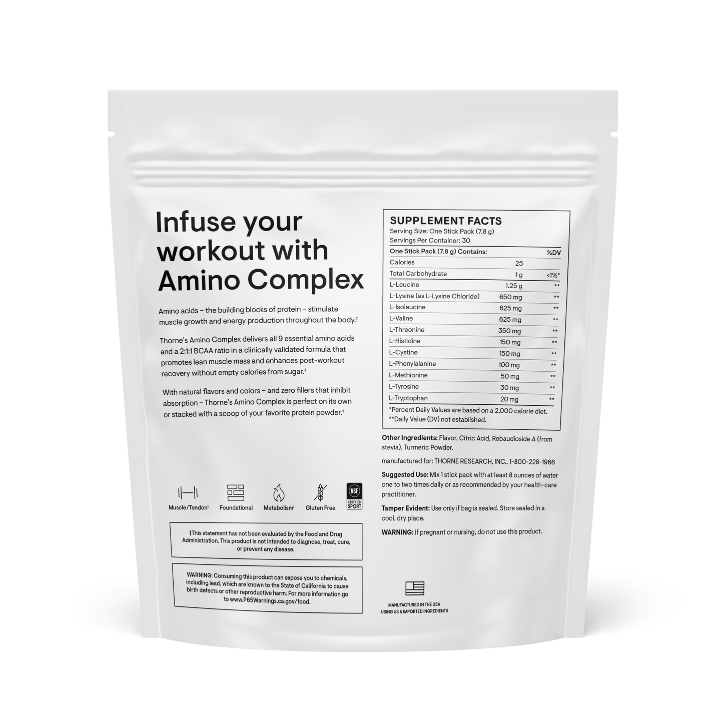Amino Complex - Travel Packs
