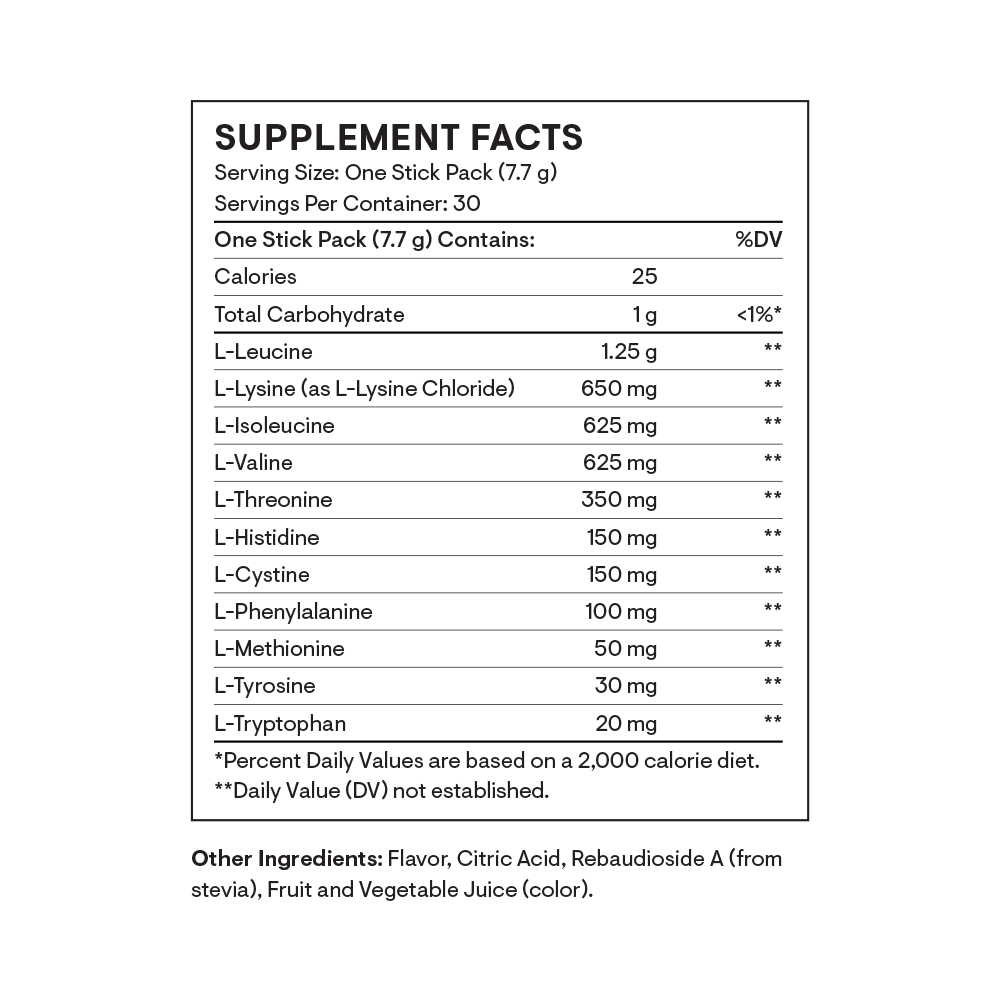 Amino Complex - Travel Packs