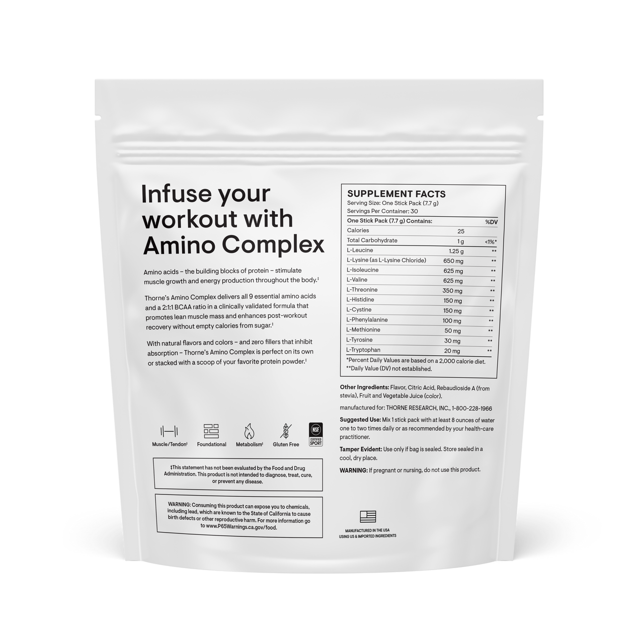 Amino Complex - Travel Packs