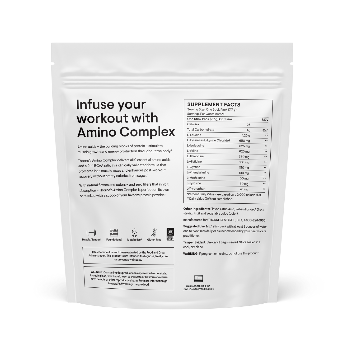 Amino Complex - Travel Packs