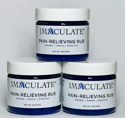 Immaculate Pain Relieving Rub